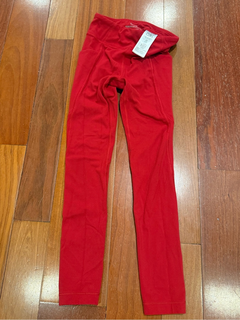 Athleta Red Kids Leggings